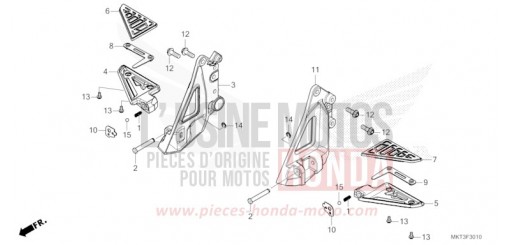 MARCHEPIED SELLE TANDEM ADV750R de 2024